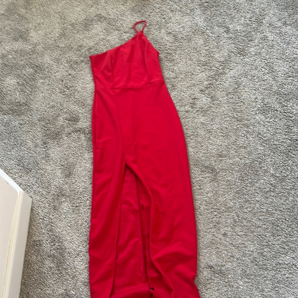 Red prom dress